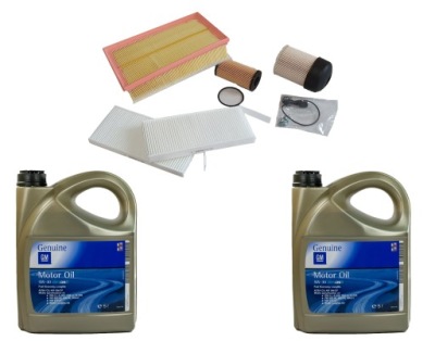 Набор фильтров+ масло elf renault master 2.3 dci opel movano b 165 170 km 13- фото №1