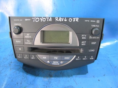 РАДИО CD TOYOTA RAV 4 III 06-12R. 86120-42220