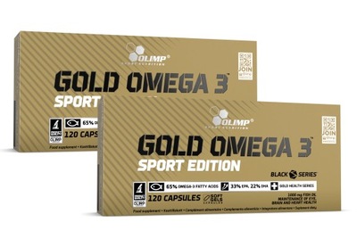 OLIMP GOLD OMEGA 3 SPORT EDITION 2x120kaps EPA DHA