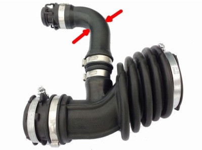 Вентиляція картера шланг труба waz фільтр повітря turbo volvo s40 v50 c30 1,6 d фото №1