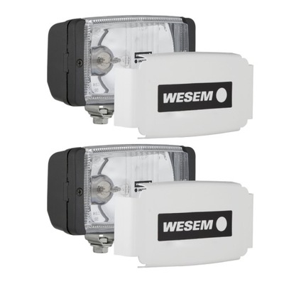 2 PCS. PCS. . HALOGEN LAMP LONG-RANGE LAMP WESEM  