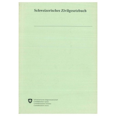 Schweizerisches Zivilgesetzbuch Kodeks Cywilny CH