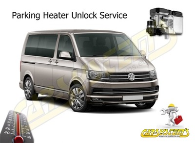 VW T6 MULTIVAN I CALIFRONIA HEATING POSTOJOWE  