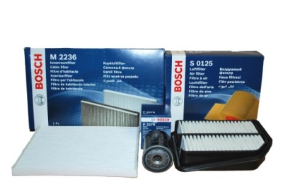 Фильтры suzuki grand vitara ii 2.0 140km bosch kpl. фото №1