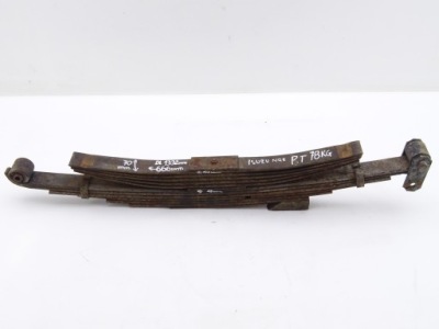 Isuzu nqr npr nkr ресора правий задня 12 щітка 7cm фото №1