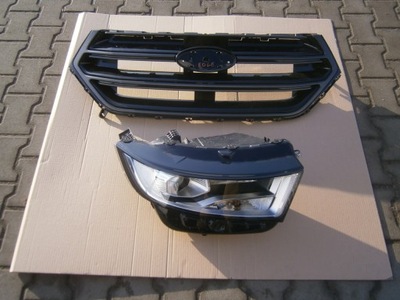 REJILLA REJILLA DE RADIADOR FARO DERECHA FORD EDGE RESTYLING ORIGINAL  