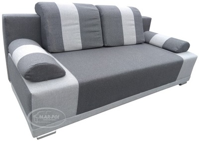 Kanapa RELAX z funkcją spania sprężyny pojemnik
