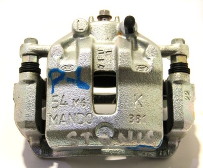 Kia stonic суппорт тормозной передний левый фото №1