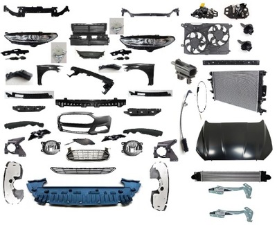 Kompletny перед ford mondeo mk5 fusion usa новый фото №1