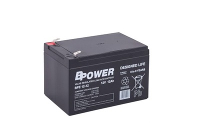 Akumulator 12AH 12V BPE12-12 zasilanie awaryjnego