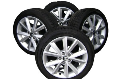 SKODA FABIA III - DISCS ALUMINIUM FROM TIRES  