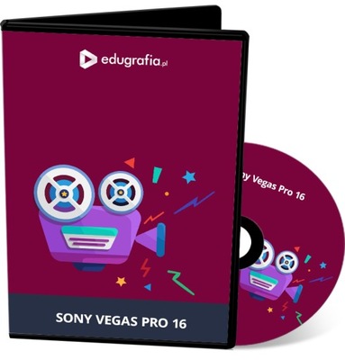 WIDEO KURS - SONY VEGAS PRO 16 - DVD