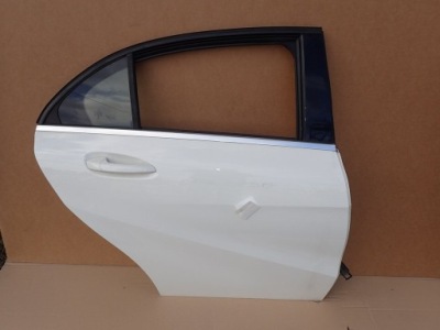 Dw mercedes benz a200 w176 двері правий задня білий фото №1