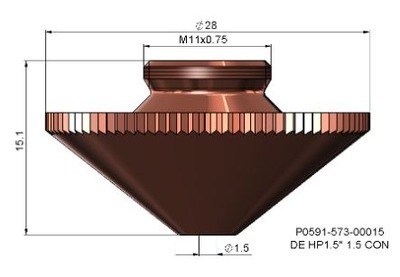 Precitec Dysza DE HP1.5 P0591-573