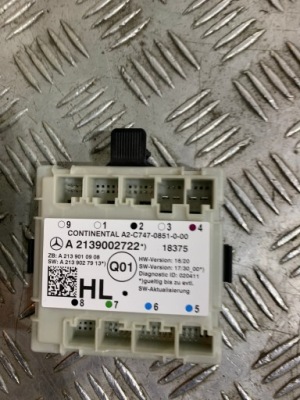 Блок управления дверь mercedes w213 w205 w222 1 фото №1