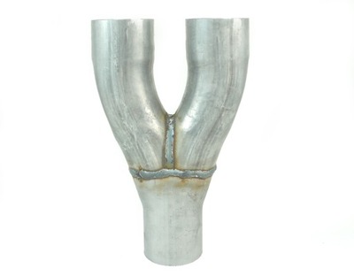 Y-pipe - тройник rur выпускных - 3x55mm фото №1