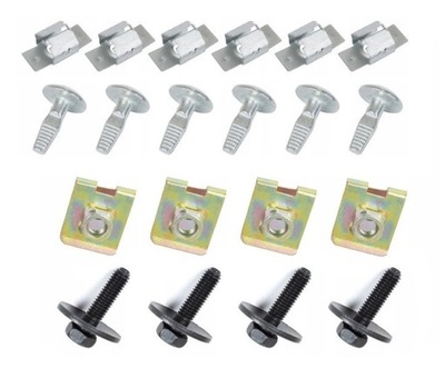 Кліпса кліпси śróbki захист двигун citroen c5 i ii фото №1