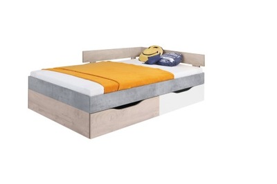 szerokie łóżko SIGMA SI16 młodzieżowe 120x200