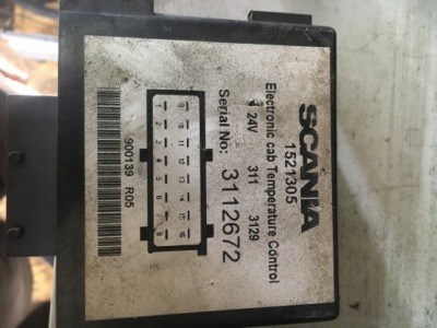 Scania блок керування бортовий комп'ютер касета температури фото №1