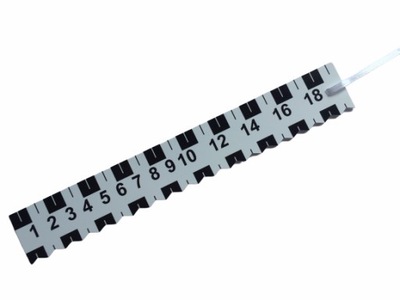 Linijka dla słabowidzących i niewidomych - 20cm