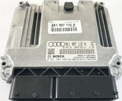 COMPUTADOR ECU AUDI 1.8 CABB 8K1907115H 0261S04520  