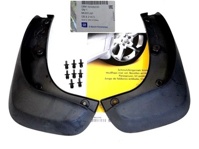 MUDGUARDS FRONT FRONT SET OPEL MERIVA B 10- GM  