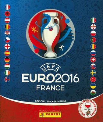 Album Panini na naklejki EURO 2016 - Francja 2016