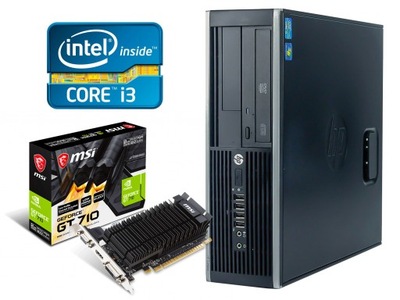 Komputer PC do gier HP Core i3 12GB + GeForce 2GB