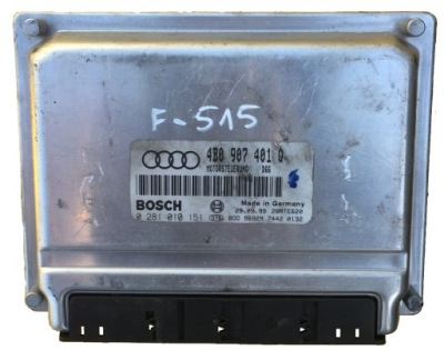 Ecu audi a6 c5 2.5tdi 4b0907401q 0281010151 фото №1