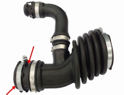 Ford focus c-max 1.6 tdci шланг труба патрубок фільтра повітря turbo з'єднувач фото №1