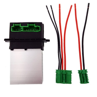 Штекер колодка резистор renault megane 2 scenic ii . фото №1