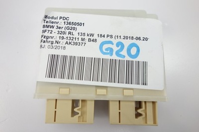 Модуль pdc bmw g20 9872921 фото №1
