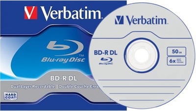 Verbatim Płyta Blu-Ray BD-R 50GB zapis 6x JC 43747