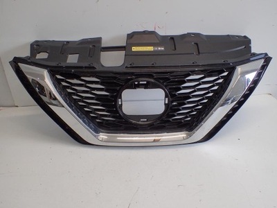 Решітка радіатора nissan qashqai ii lift 17- фото №1