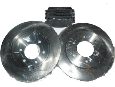 Тормозные диски тормозные колодки перед ford f-150 lincoln mark lt 04- фото №1