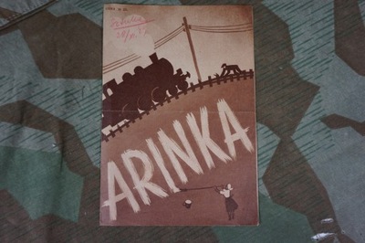 Arinka 1939 ulotka filmowa film Jan Mucharski