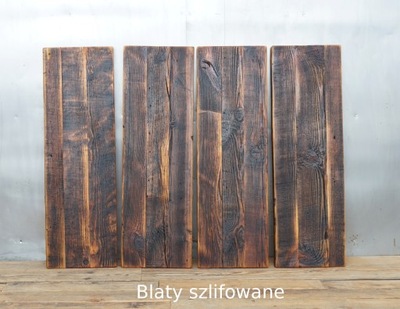 Blaty rustykalne ze starego drewna , belek, meble