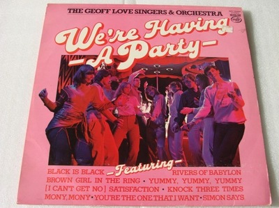 GEOFF LOVE SINGERS - WE'RE HAWING A PARTY LP UK