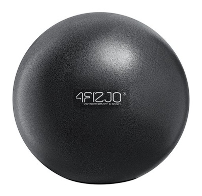 Piłka klasyczna 4fizjo 22 cm czarny