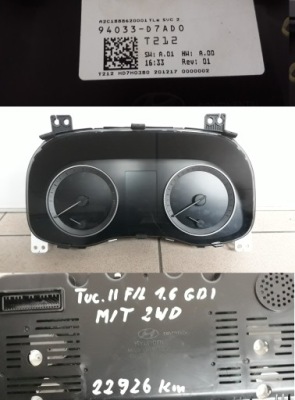 Hyundai tucson ii lift 2019 счетчик 94033-d7ad0 фото №1