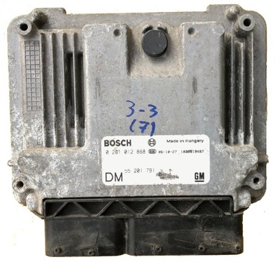 ECU OPEL VECTRA C 1.9 0281012868 55201791 DM DOPIS