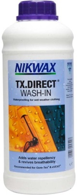 Nikwax TX.DIRECT 1L do odzieży przeciwdeszczowej