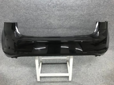 Бампер задняя задний vw golf 7 vii lift фото №1