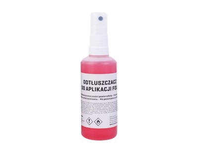 CLEANER ODTŁUSZCZACZ DO APLIKACJI FOLII 100ML.