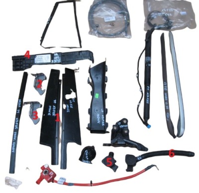 Рамка стекло кузовной правый задняя bmw x3 f25 фото №1