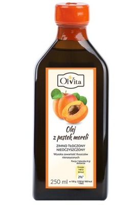 OlVita Olej z pestek moreli zimno tłoczony 250 ml