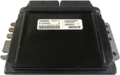 КОМП'ЮТЕР ECU MEGANE S110030054A 8200035891 CZYSTY