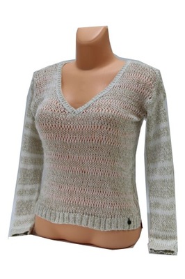 Sweter ażurowy ABERCROMBIE r 164