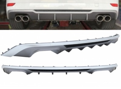 Дифузор спойлер audi a3 8v sportback 15-19 wz s3 фото №1