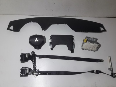 Mitsubishi asx приборная панель консоль подушка безопасности подушки безопасности ремни фото №1